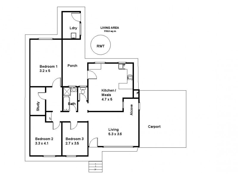 13 Roberts Street, Berri SA 5343 Floorplan