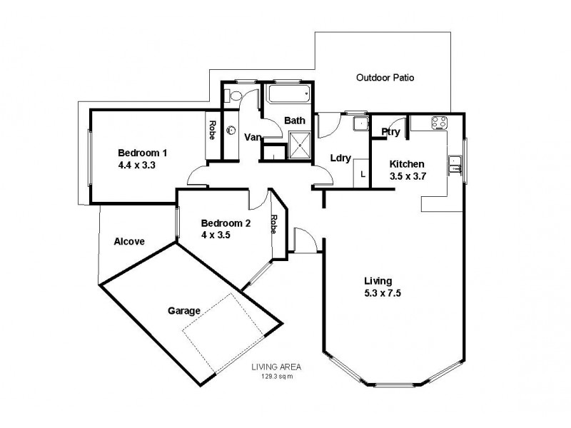 11 Lagoon Court, Renmark SA 5341 Floorplan