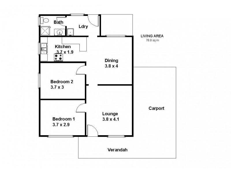 31 Hughes Avenue, Paringa SA 5340 Floorplan
