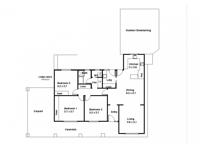 13 Harden Street, Waikerie SA 5330 Floorplan