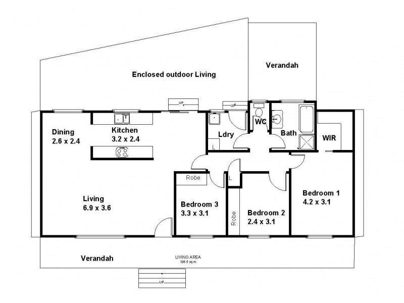 4 Elenore Avenue, Paringa SA 5340 Floorplan