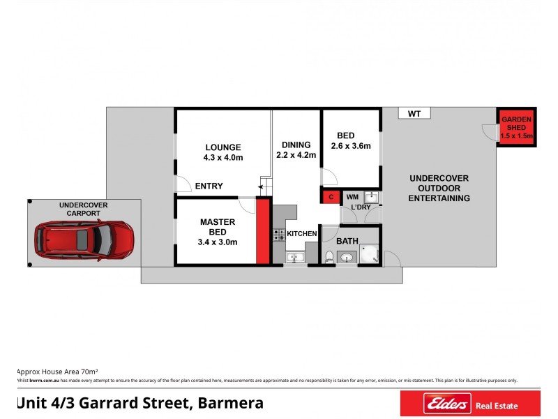 4/3 Garrard Street, Barmera SA 5345 Floorplan