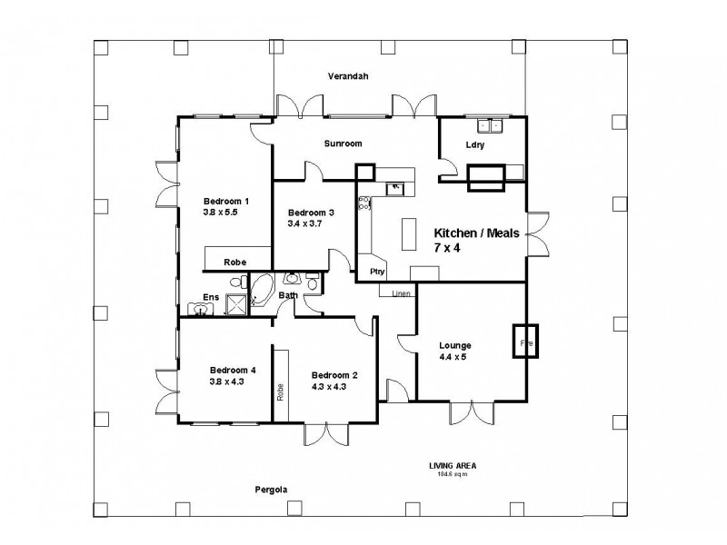 566 Bookmark Avenue, Renmark SA 5341 Floorplan