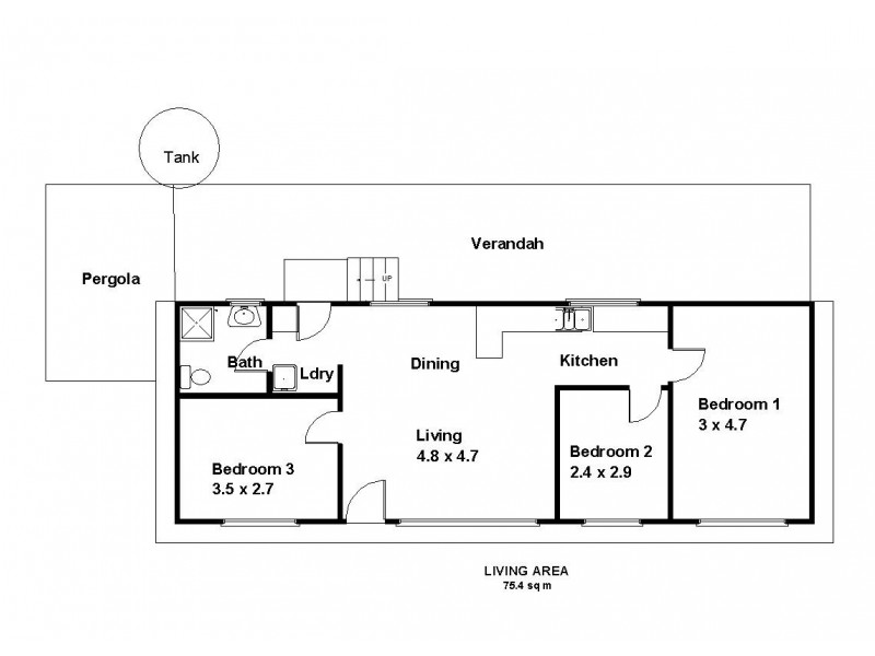 1 Appleton Terrace, Barmera SA 5345 Floorplan