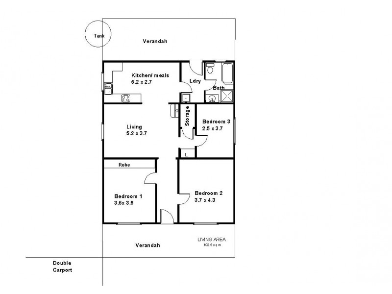 29a Twenty First Street, Renmark SA 5341 Floorplan