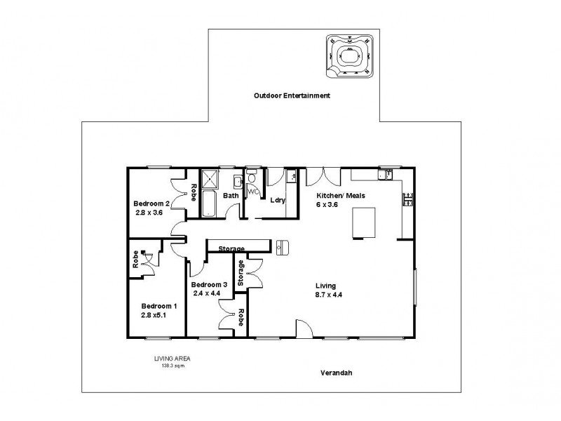 731 Hunt Road, Loveday SA 5345 Floorplan