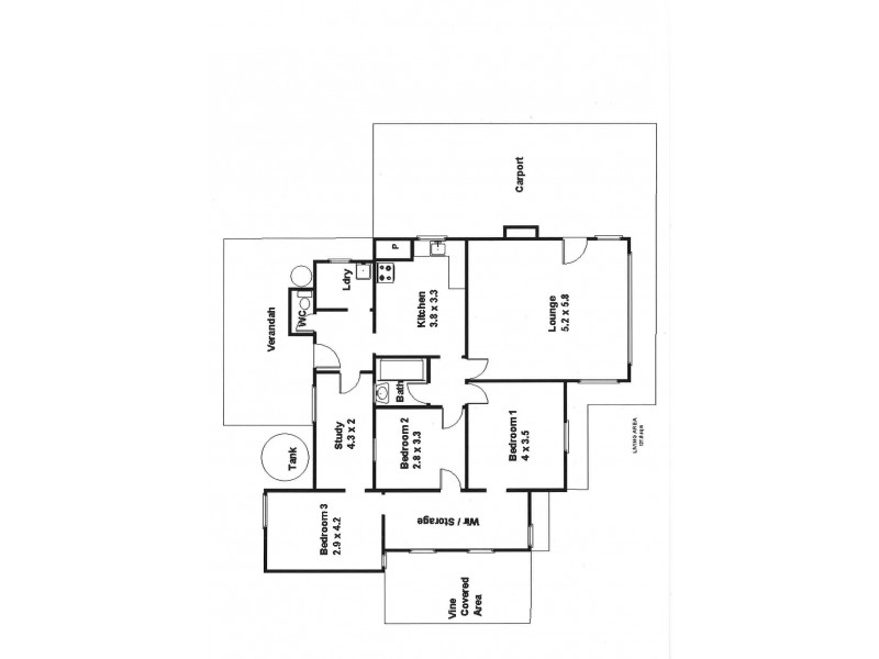 19 Dickerson Street, Barmera SA 5345 Floorplan
