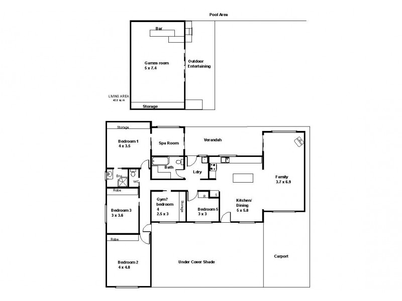 19 Pauline Street, Paringa SA 5340 Floorplan