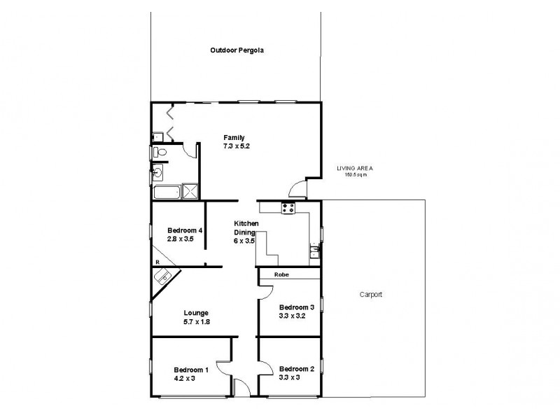 15 Waltham Street, Berri SA 5343 Floorplan