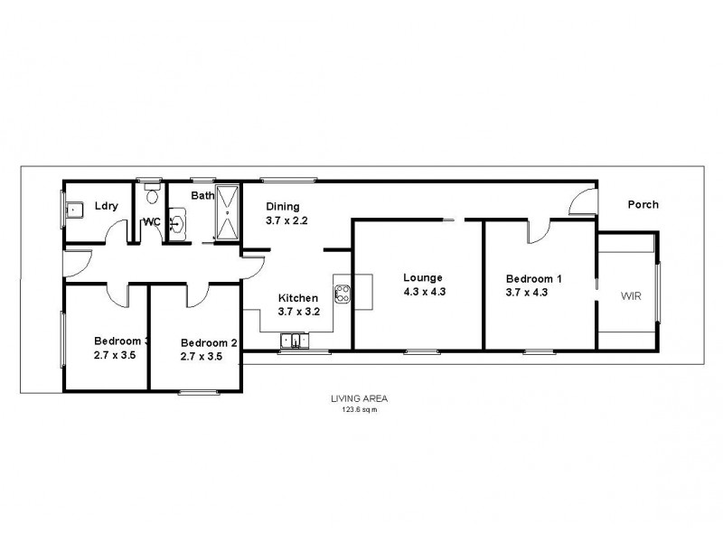 7 Tenth Street, Renmark SA 5341 Floorplan