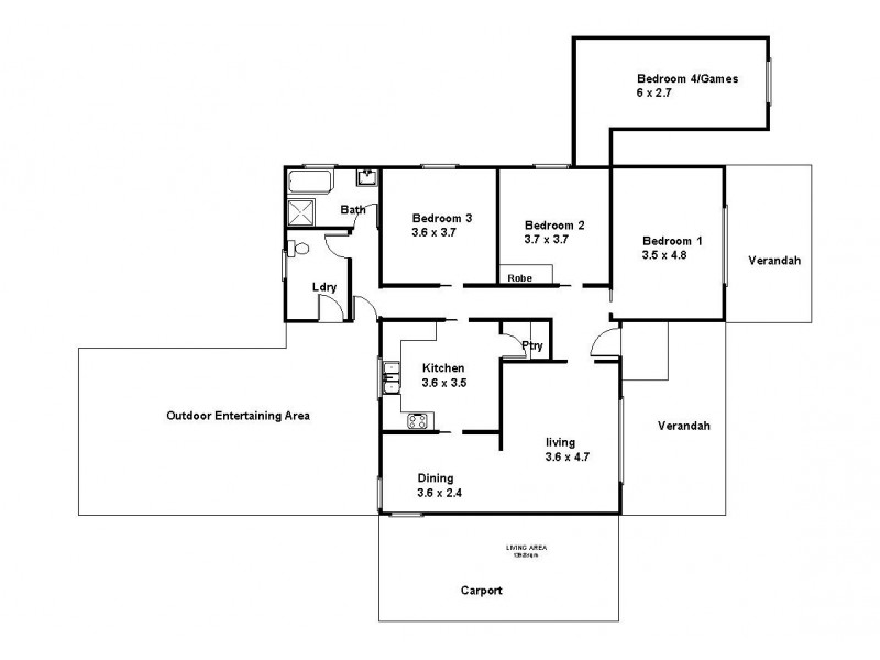 20 Muscat Avenue, Berri SA 5343 Floorplan