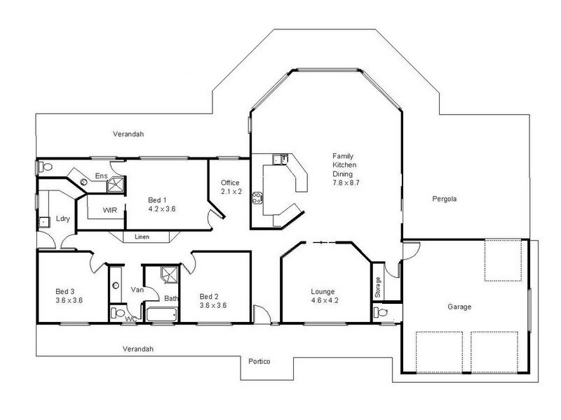 58 Wheatley Road, Loxton SA 5333 Floorplan