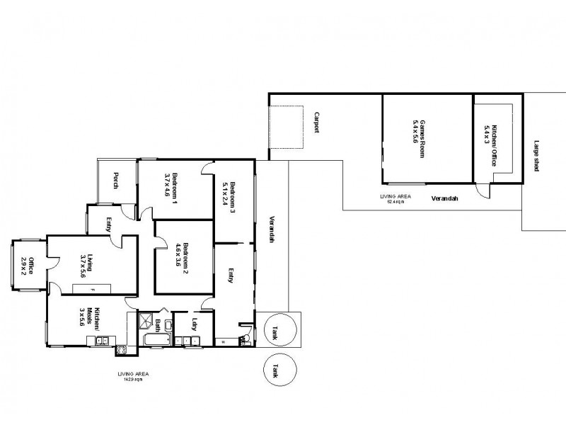 138 Seventeenth Street, Renmark SA 5341 Floorplan