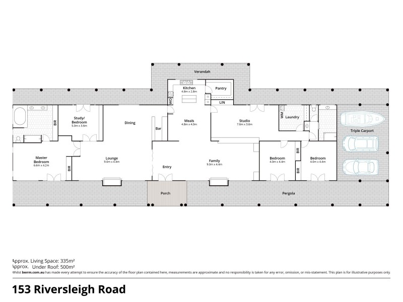 153 Riversleigh Road, Waikerie SA 5330 Floorplan