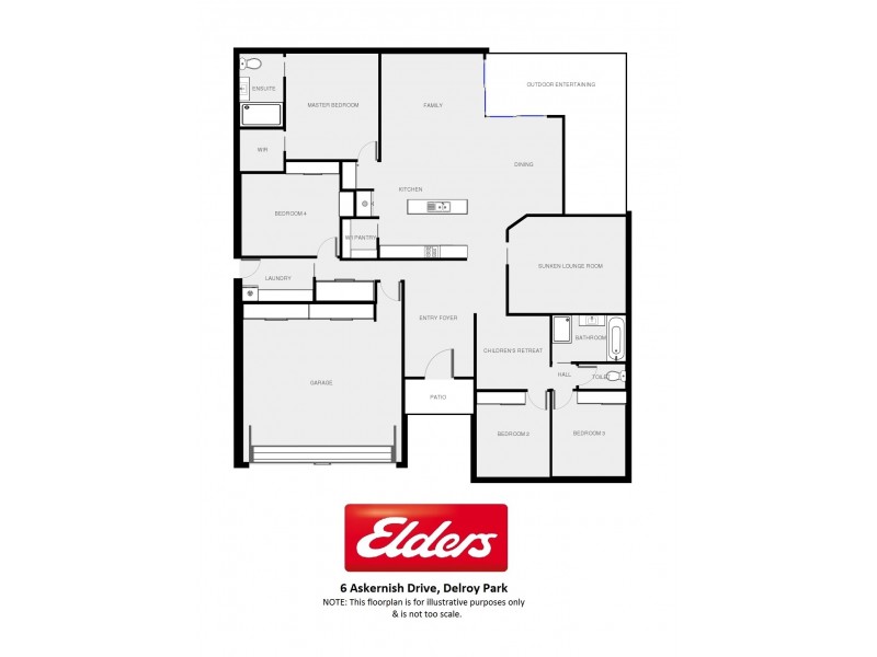 6 Askernish Drive, Dubbo NSW 2830 Floorplan