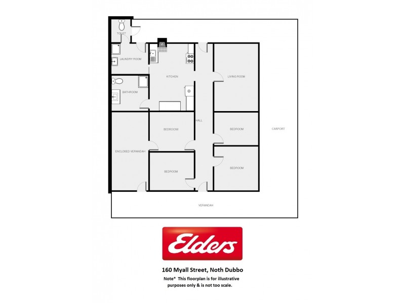 160 Myall Street, Dubbo NSW 2830 Floorplan