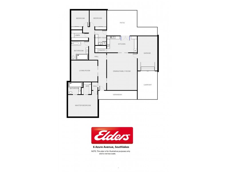 6 Azure Avenue, Dubbo NSW 2830 Floorplan