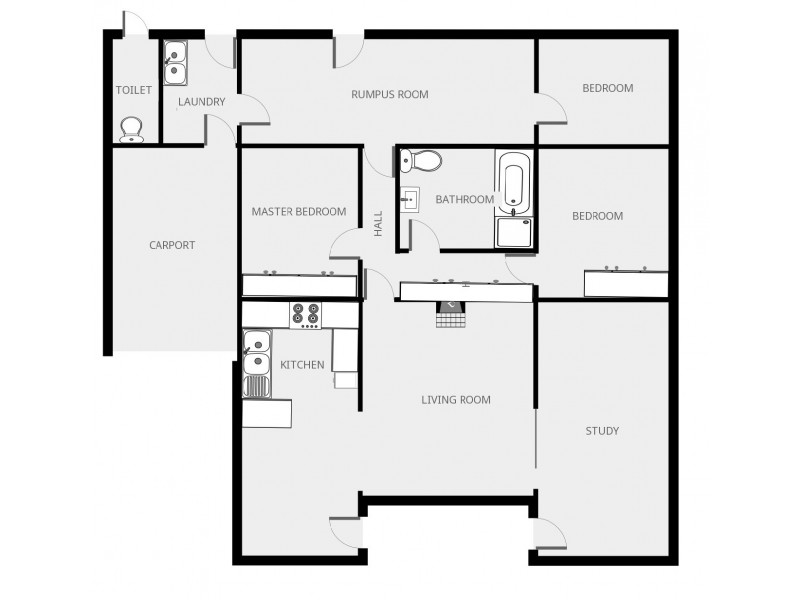 13 ZAREBSKI STREET, Dubbo NSW 2830 Floorplan