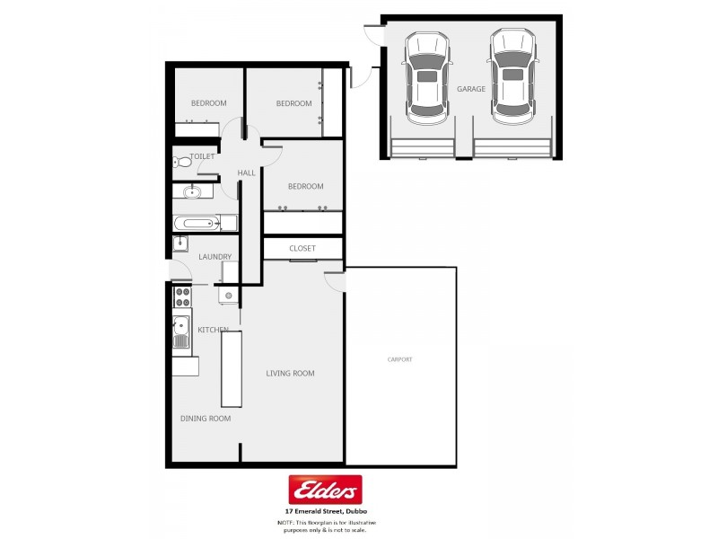 17 Emerald Street, Dubbo NSW 2830 Floorplan