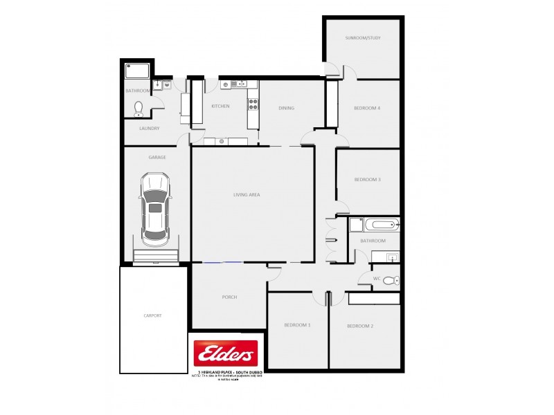 5 Highland Place, Dubbo NSW 2830 Floorplan