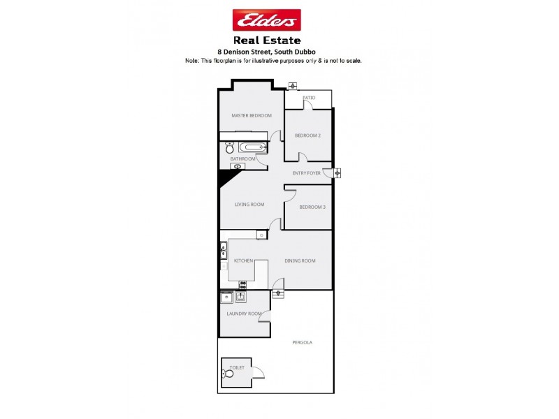 8 Denison Street, Dubbo NSW 2830 Floorplan