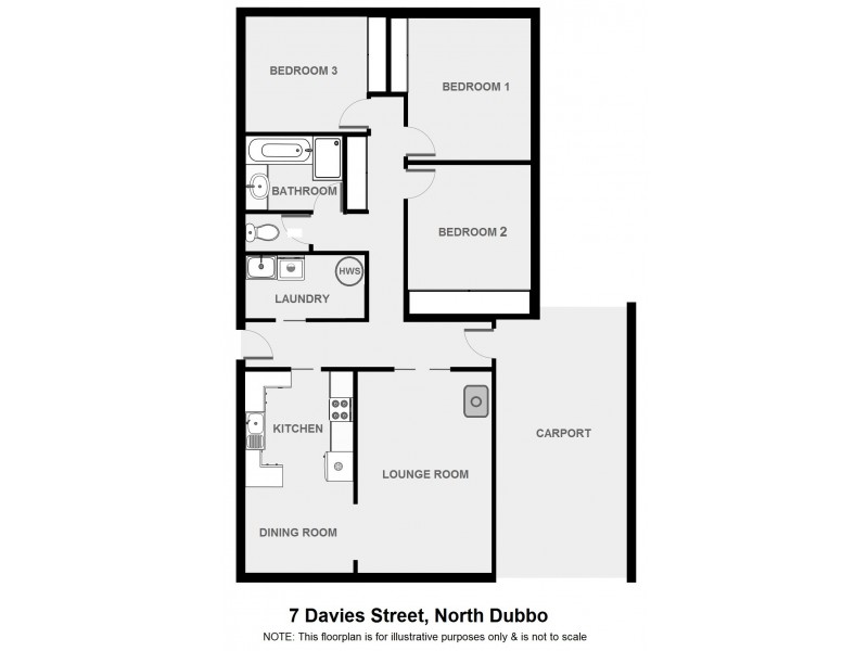 7 Davies Street, Dubbo NSW 2830 Floorplan