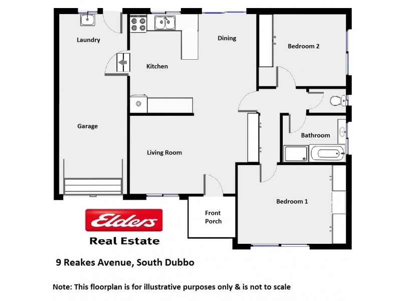 9 Reakes Avenue, Dubbo NSW 2830 Floorplan