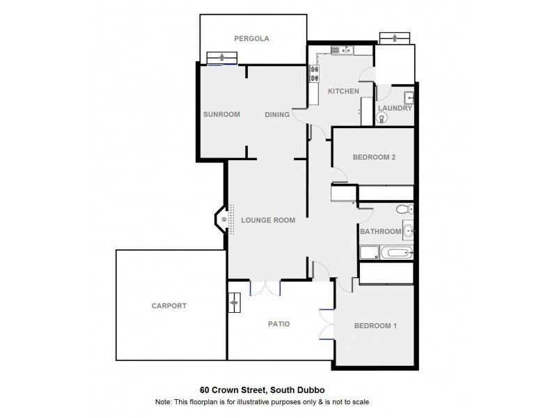 60 Crown Street, Dubbo NSW 2830 Floorplan