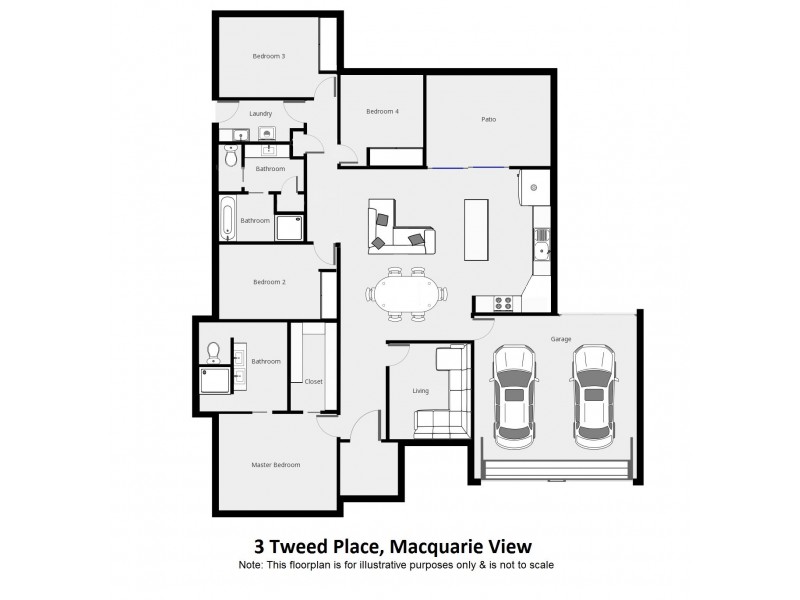 3 TWEED PLACE, Dubbo NSW 2830 Floorplan
