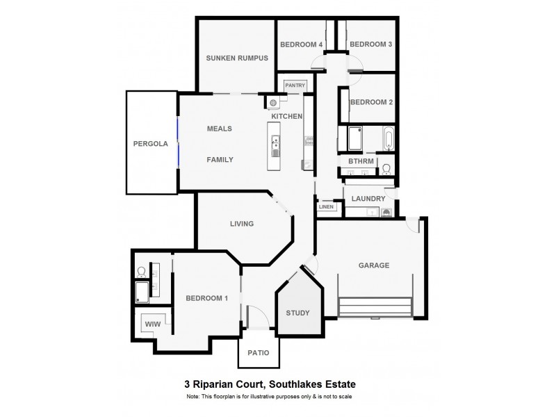 3 RIPARIAN COURT, Dubbo NSW 2830 Floorplan