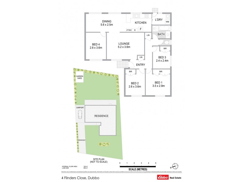 4 Flinders Close, Dubbo NSW 2830 Floorplan