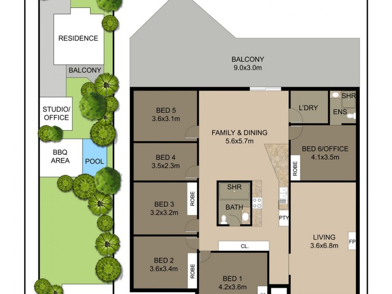 279 FITZROY STREET, Dubbo NSW 2830 Floorplan