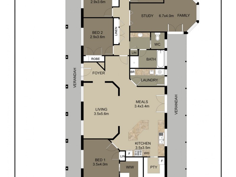 29R BENCUBBIN DRIVE, Dubbo NSW 2830 Floorplan
