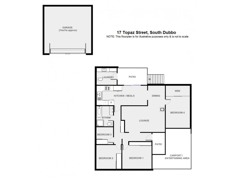 17 Topaz Street, Dubbo NSW 2830 Floorplan