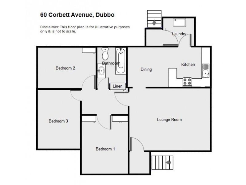 60 Corbett Avenue, Dubbo NSW 2830 Floorplan