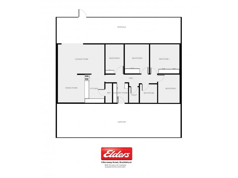9 Burraway Street, Brocklehurst NSW 2830 Floorplan