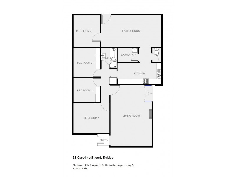 23 Caroline Street, Dubbo NSW 2830 Floorplan