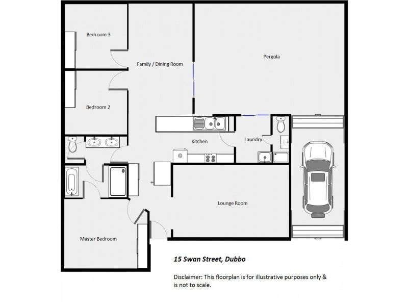 15 Swan Street, Dubbo NSW 2830 Floorplan