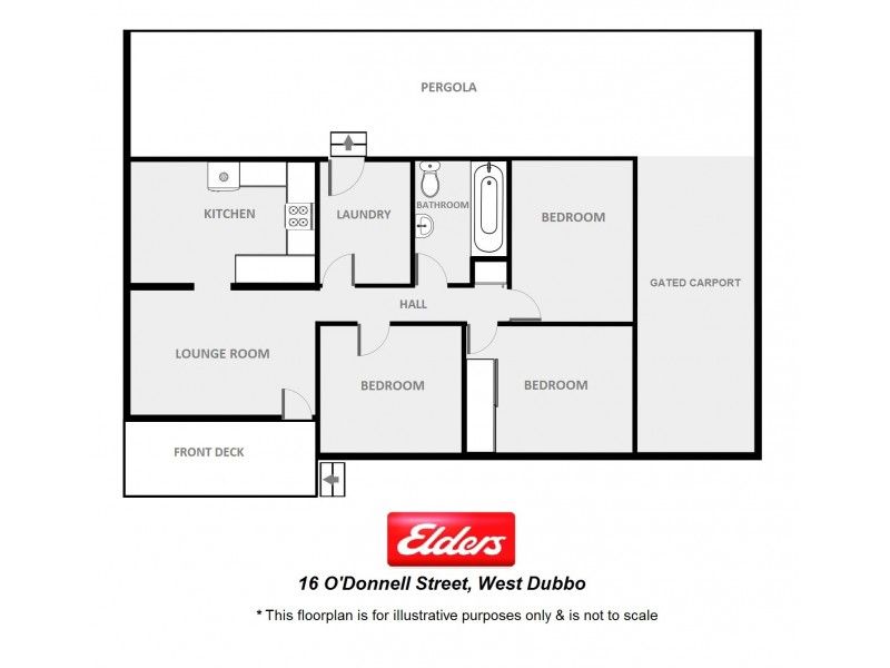 16 O’Donnell Street, Dubbo NSW 2830 Floorplan