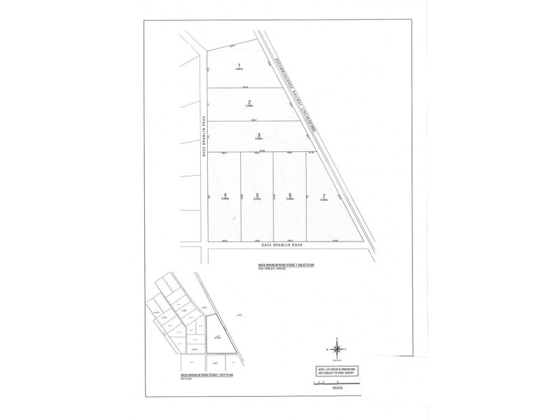 Lots 1 to 7 Back Brawlin Rd, Cootamundra NSW 2590