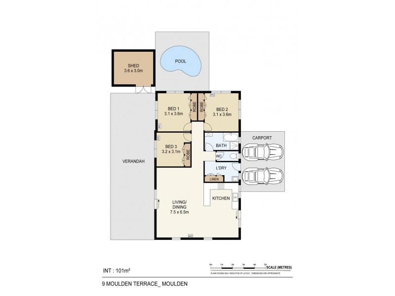 9 Moulden Terrace, Moulden NT 0830 Floorplan