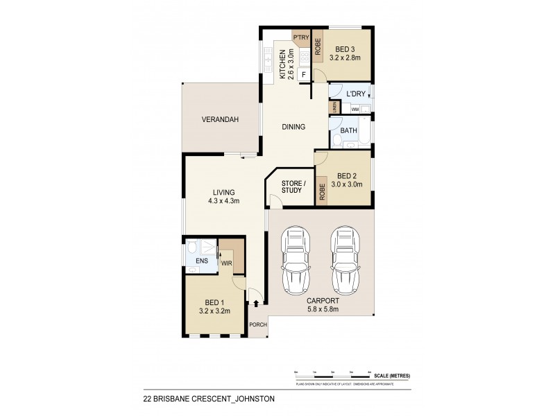 22 Brisbane Crescent, Johnston NT 0832 Floorplan
