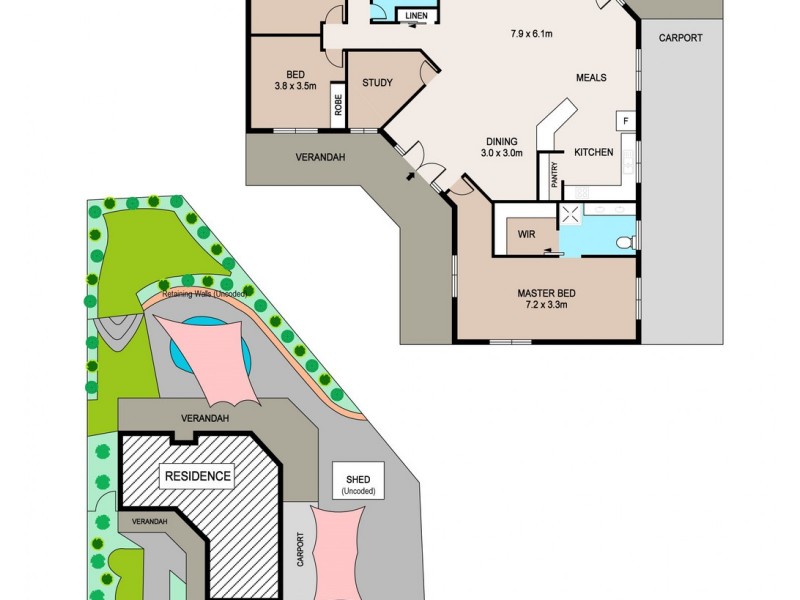 19 Shearwater Drive, Bakewell NT 0832 Floorplan