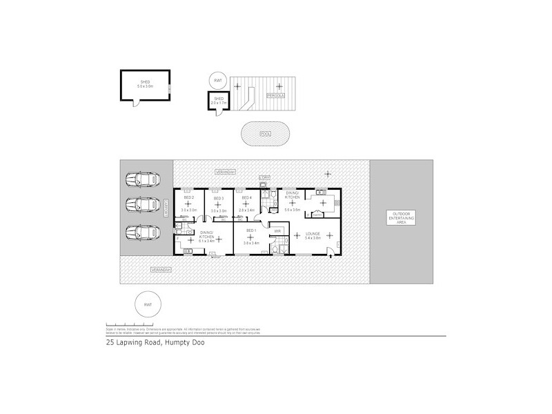25 Lapwing Road, Humpty Doo NT 0836 Floorplan