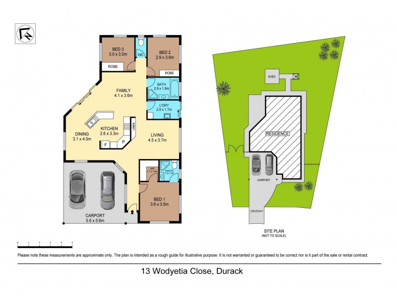 13 Wodyetia Close, Durack NT 0830 Floorplan