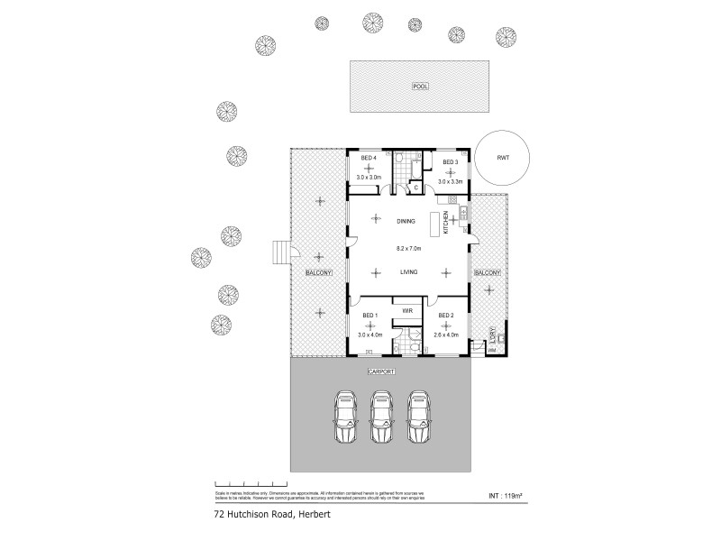 72 Hutchison Road, Herbert NT 0836 Floorplan