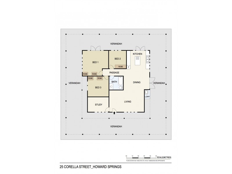 25 Corella Avenue, Howard Springs NT 0835 Floorplan