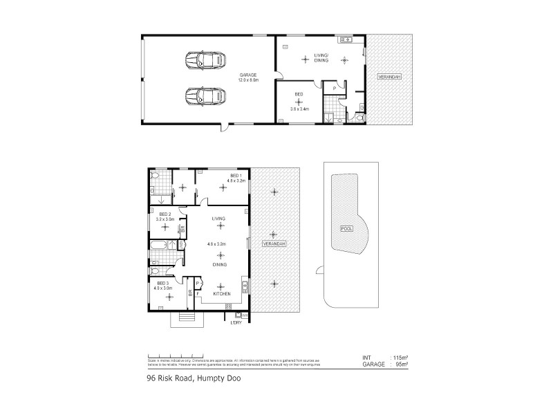 96 Risk Road, Humpty Doo NT 0836 Floorplan