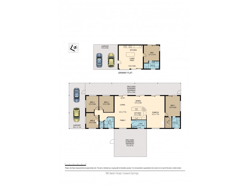 185 Bastin Road, Howard Springs NT 0835 Floorplan