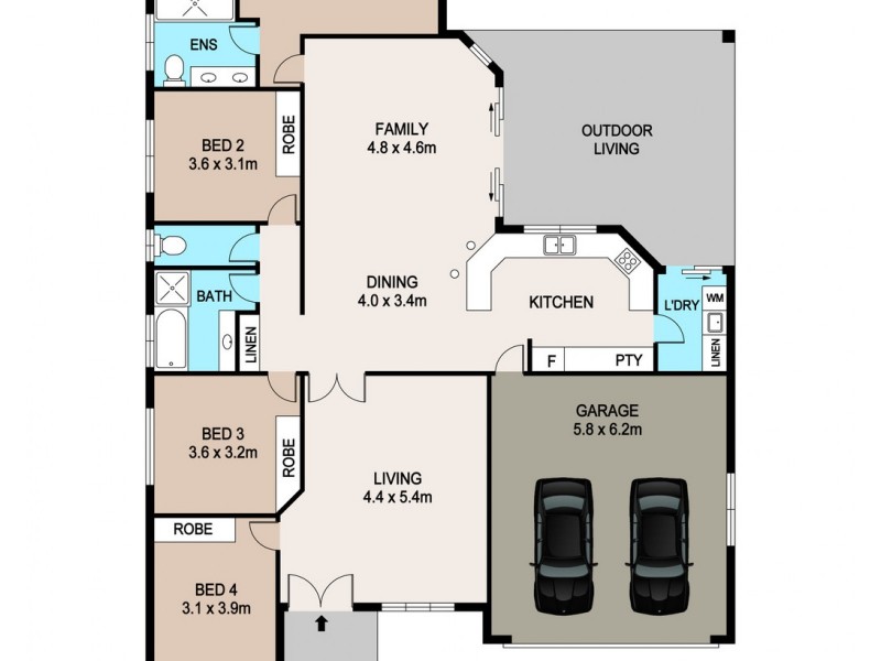 29 Risk Road, Humpty Doo NT 0836 Floorplan